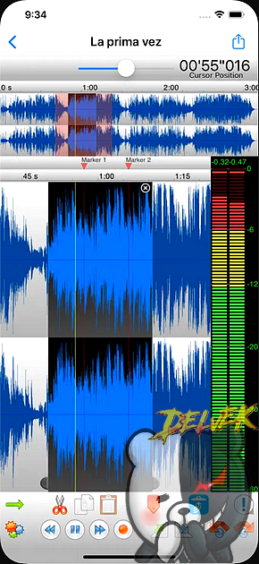 TwistedWave Audio Editor iPhone screenshot 4