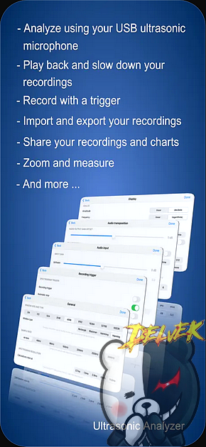 Ultrasonic Analyzer iPhone screenshot 3