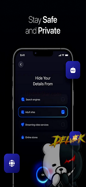 UmbraVPN - Private Proxy iPhone screenshot 2