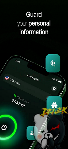 UmbraVPN - Private Proxy iPhone screenshot 4