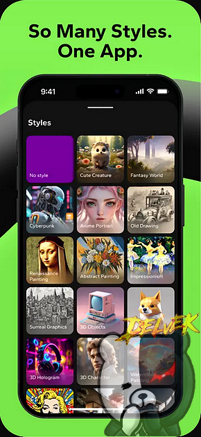 Unlimited Ai Video & Image Art iPhone screenshot 4