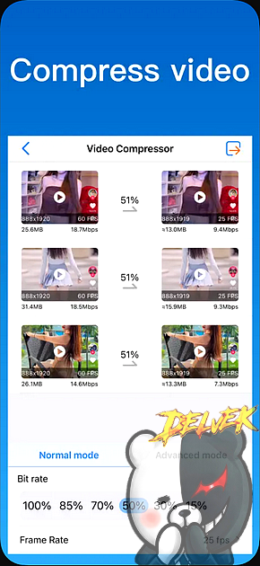 Video Compressor - Save Space iPhone screenshot 4
