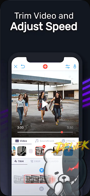 Video Maker + Music Editor iPhone screenshot 3