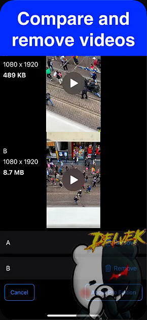 Video Remover - Storage Cleaner iPhone screenshot 2