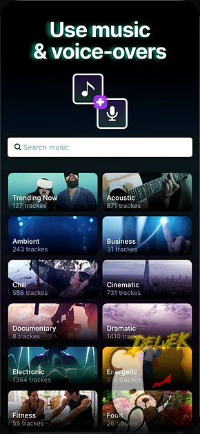 VideoUp - Video Editor & Maker screenshot 2