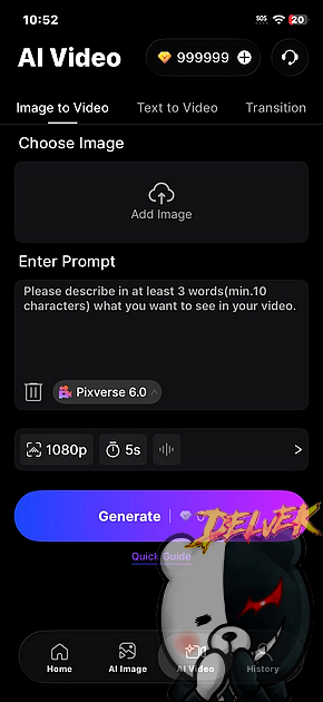 Vidmor - Ai Video Generator iPhone screenshot 2