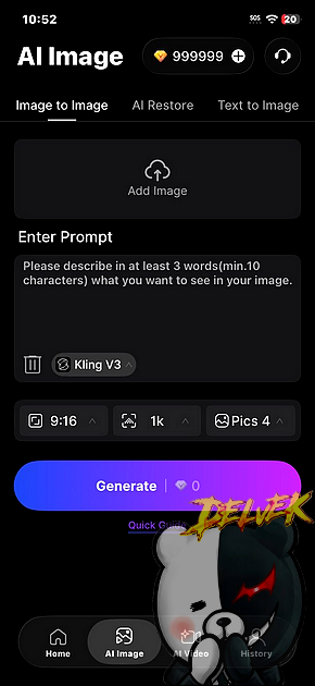 Vidmor - Ai Video Generator iPhone screenshot 3