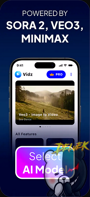 Vidz - Ai Video Generator iPhone screenshot 2