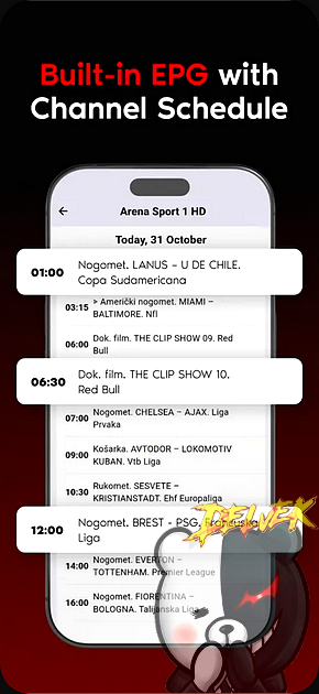 Vixo - iPTV Player m3u8 Xtream iPhone screenshot 4