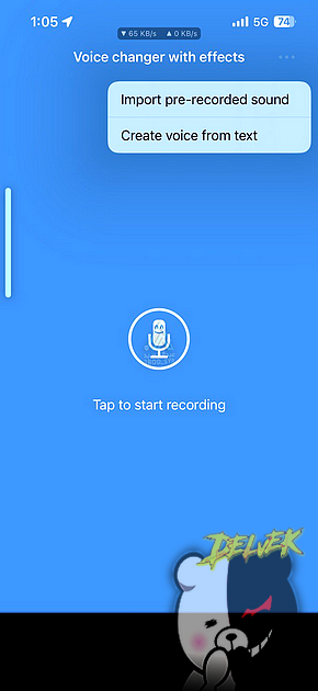 Voice Changer +Effects screenshot 2