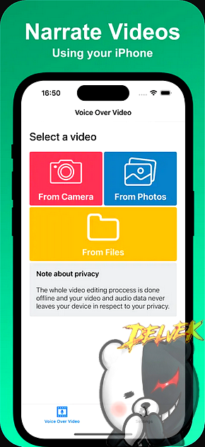 Voice Over Video - Dub Videos iPhone screenshot 4
