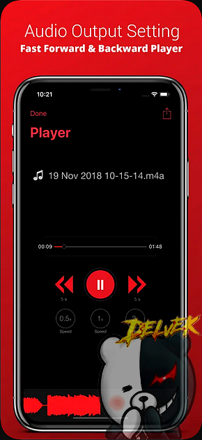 Voice Recorder Plus Pro iPhone screenshot 3