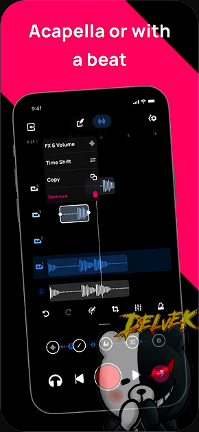 Voloco - Vocal Recording Studio iPhone screenshot 3