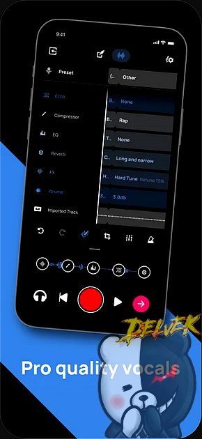 Voloco - Vocal Recording Studio iPhone screenshot 4