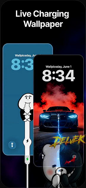 Wallpics - Live Wallpapers 4K iPhone screenshot 2
