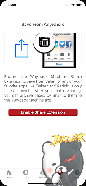 Wayback Machine iPhone screenshot 4