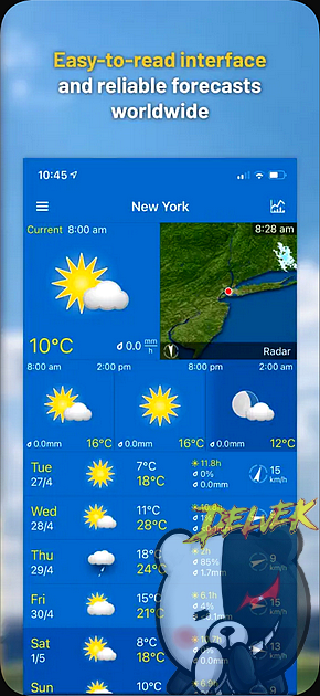 WeatherPro iPhone screenshot 4