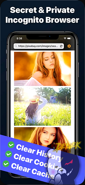 Web Browser - Private Incognito screenshot 1