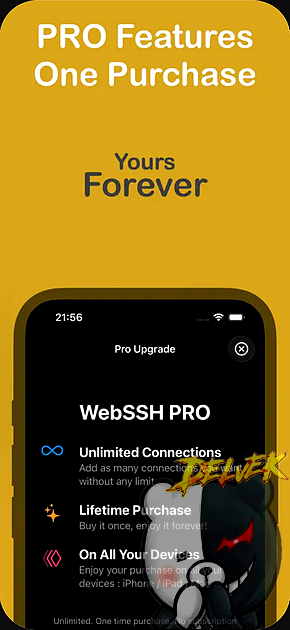 WebSSH (iOS26) iPhone screenshot 3