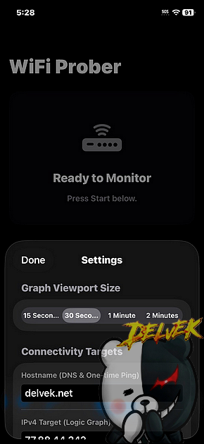 WiFi Prober iPhone screenshot 2