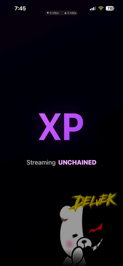 XP - Streaming App screenshot 1