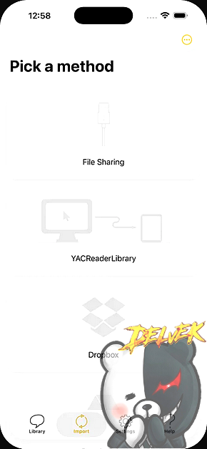 YAC Reader iPhone screenshot 4