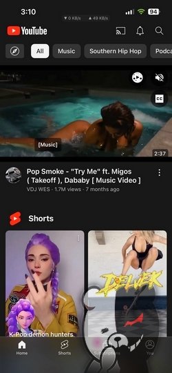 YouTube+ (iOS16) screenshot 1