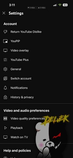 YouTube+ (iOS16) screenshot 3