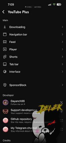YouTube+ (YP) screenshot 3