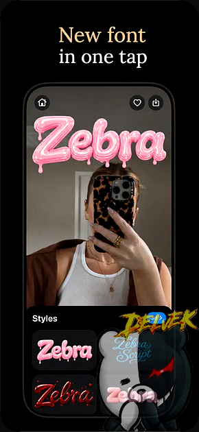 Zebra - Photo & Video Editor iPhone screenshot 3