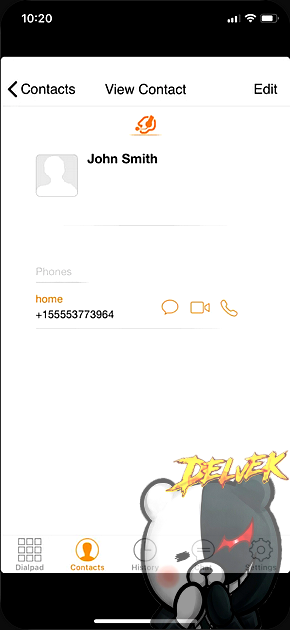 Zoiper Premium VOiP Soft Phone iPhone screenshot 4