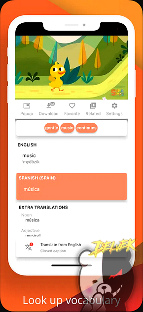 zTranslate - Translate Youtube screenshot 1